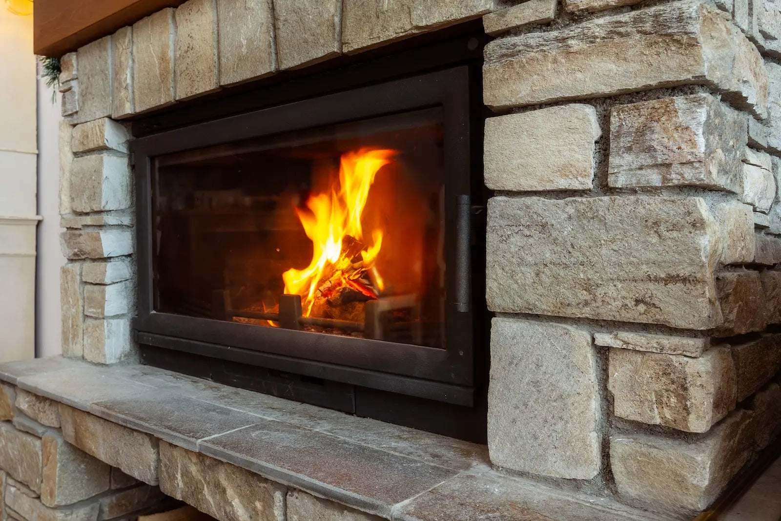 How to Clean a Stone Fireplace