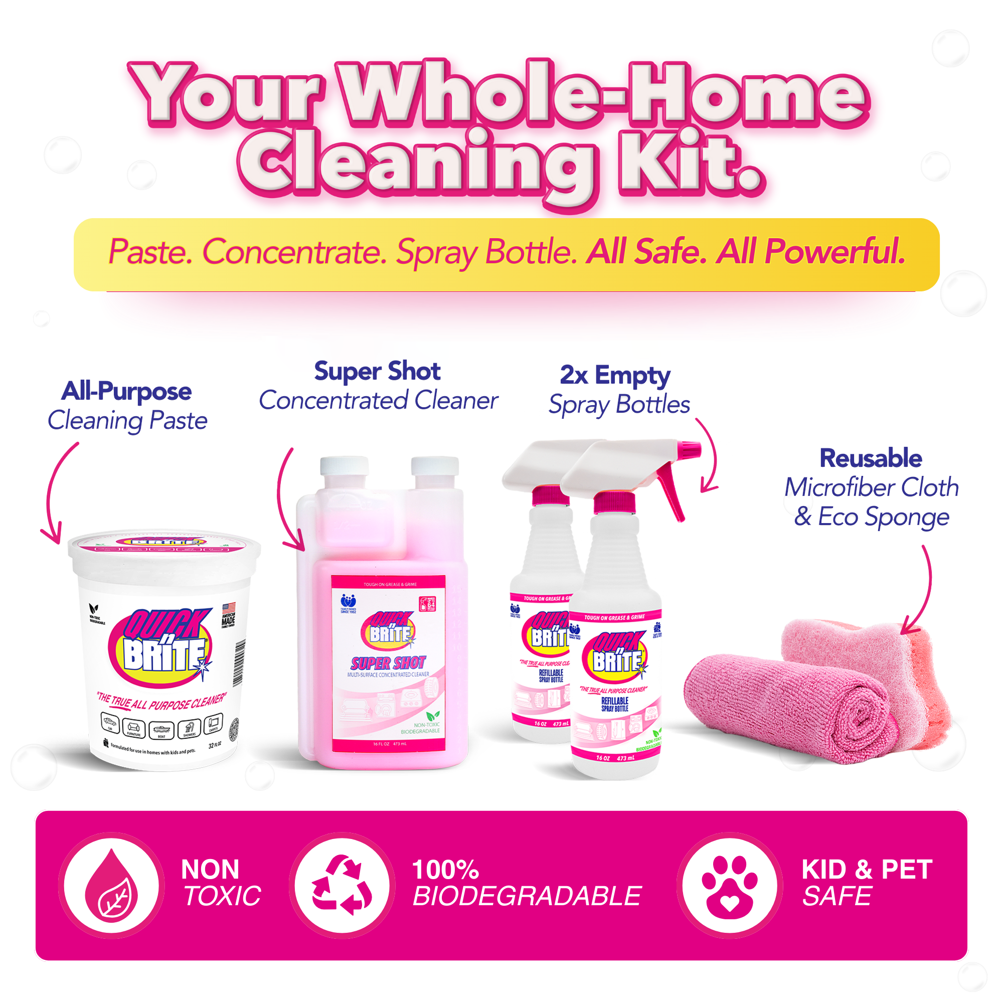 The Ultimate Cleaning Starter Kit