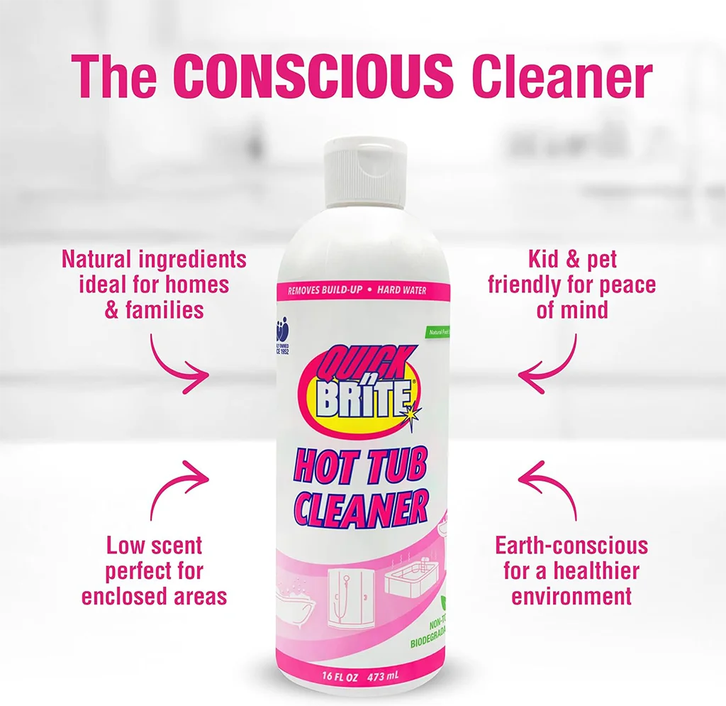 Quick’n Brite Heavy-Duty Hot Tub Cleaner