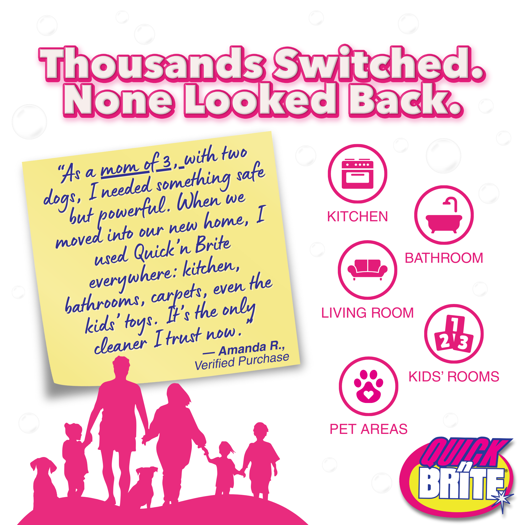 Quick 'n Brite Hardwater Stain Kit