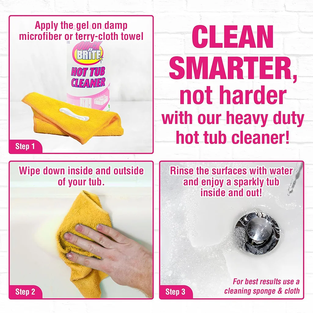 Quick’n Brite Heavy-Duty Hot Tub Cleaner