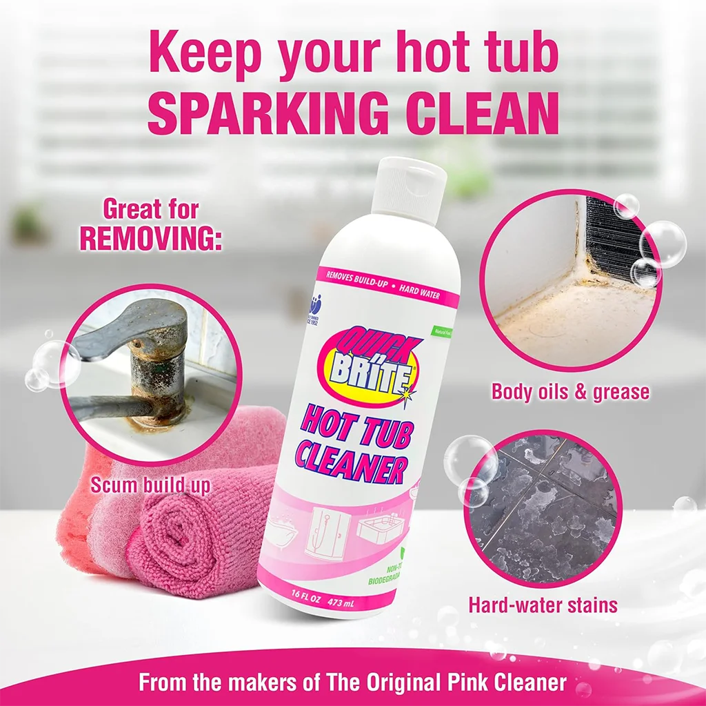 Quick’n Brite Heavy-Duty Hot Tub Cleaner