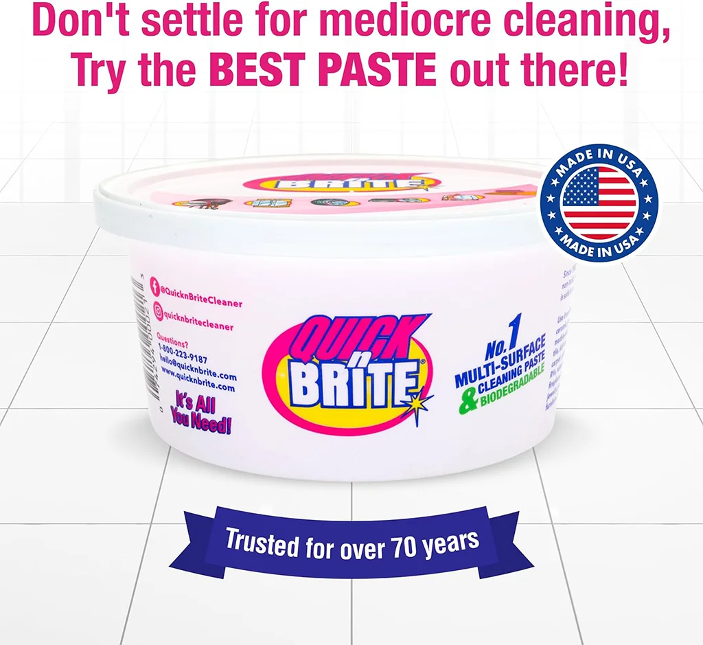 Quick’n Brite All Purpose Cleaning Paste, Concentrated