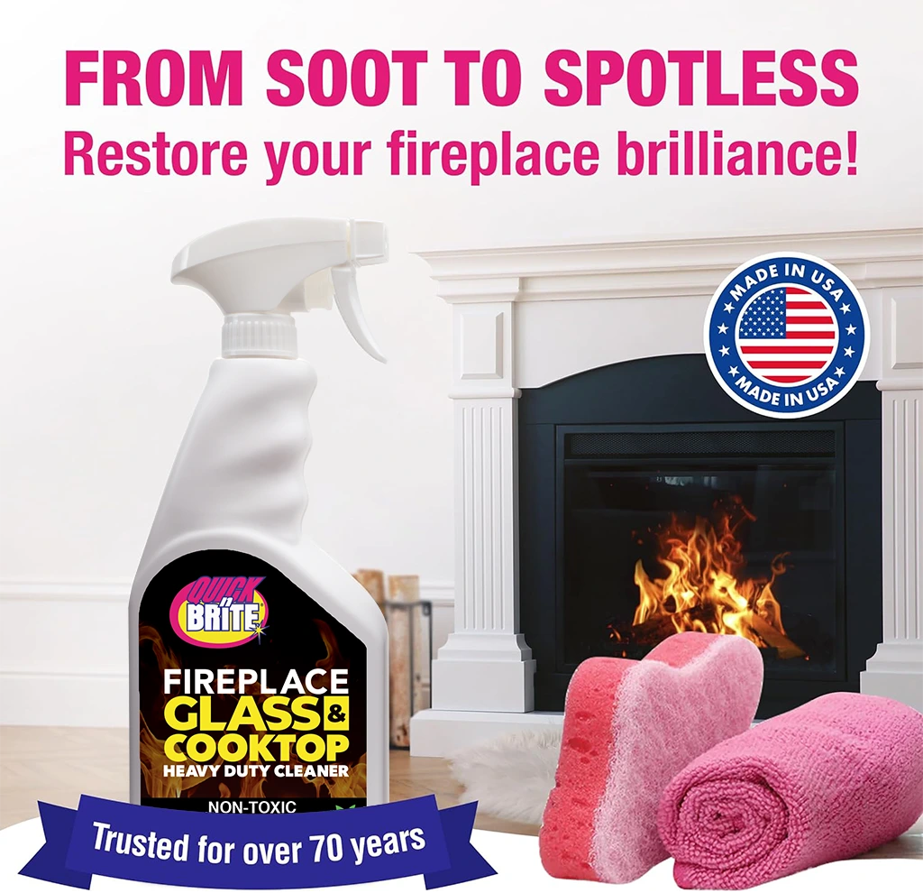 Fireplace Glass and Cooktop Cleaner benefit