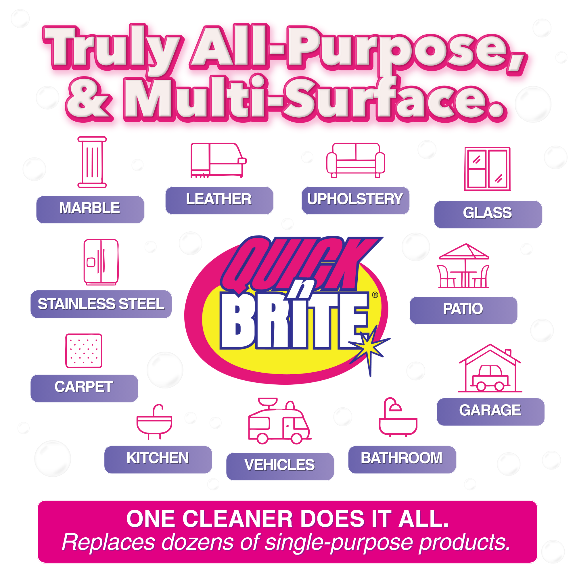 Quick 'n Brite Hardwater Stain Kit
