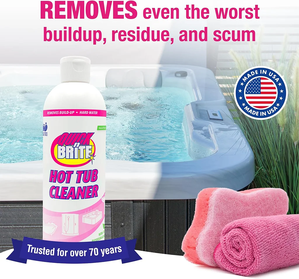 Quick’n Brite Heavy-Duty Hot Tub Cleaner