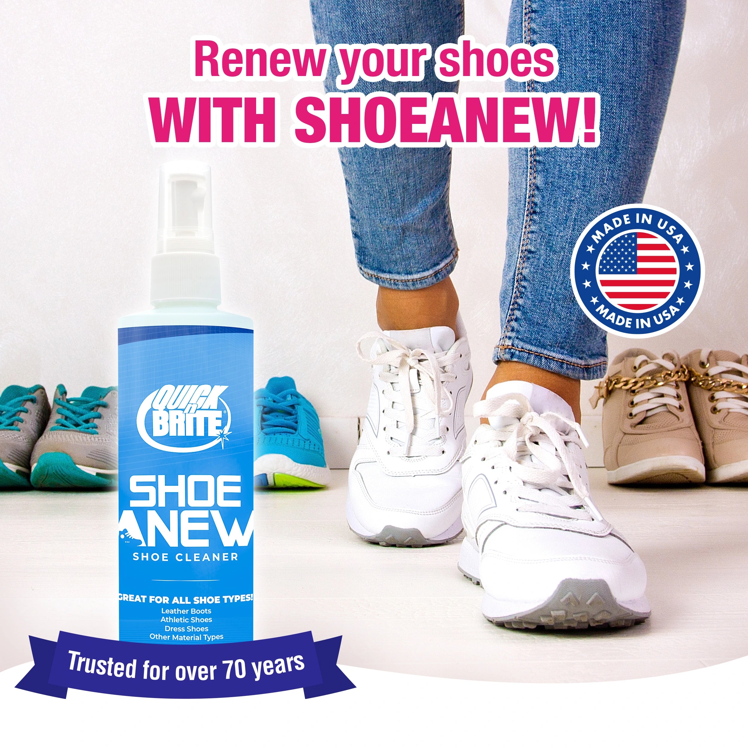 shoe anew cleaner renew your shews