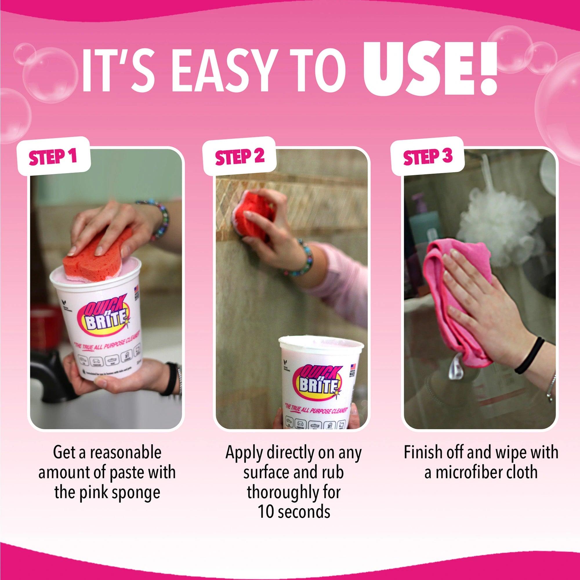 Quick 'n Brite Professional Cleaning Kit - 70% Off Fall Sale!