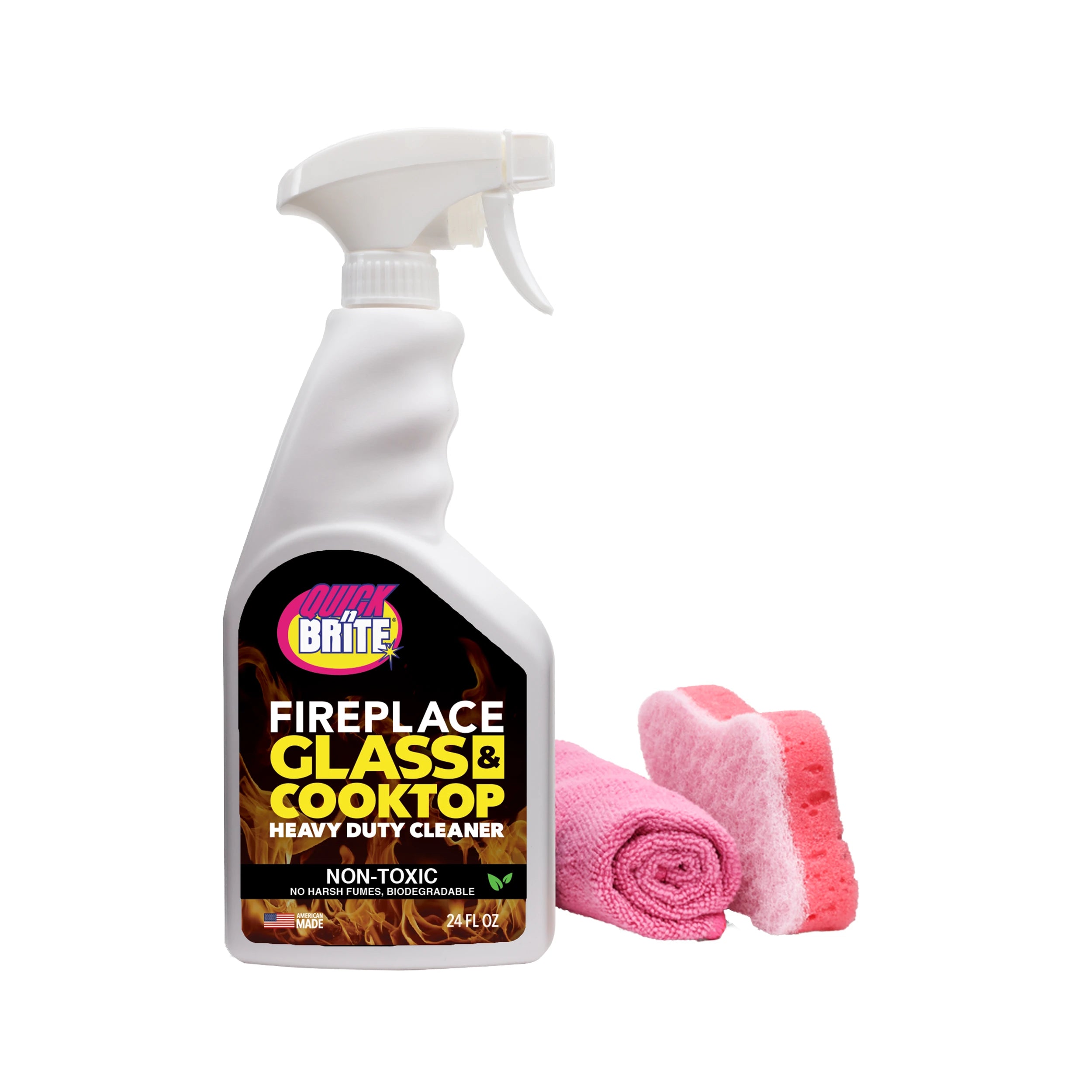 Fireplace Glassand Cooktop Cleaner 24oz